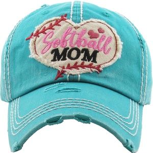 Softball MOM baseball cap
